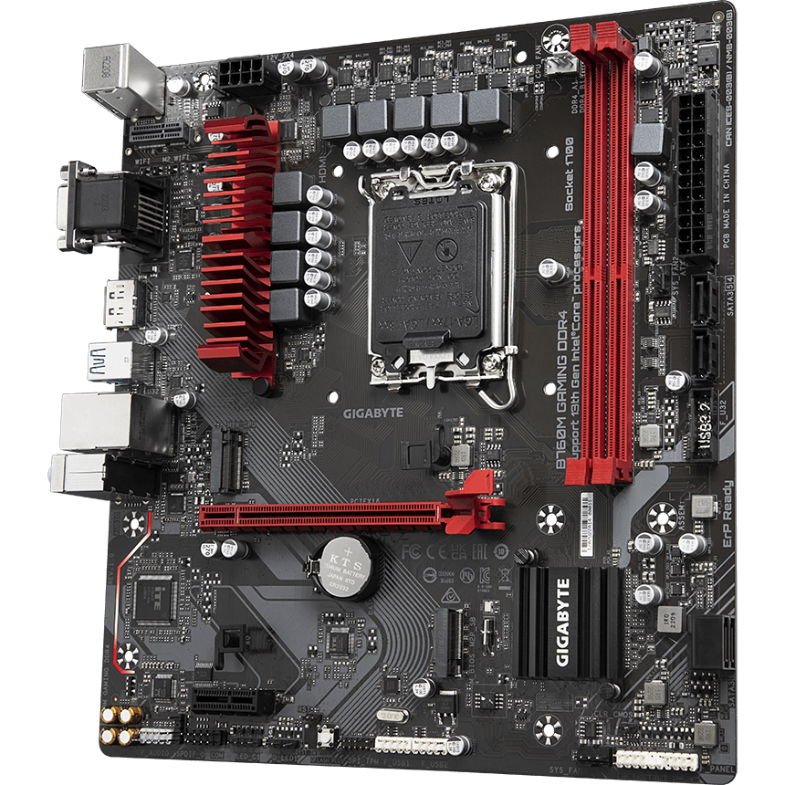 Материнская плата Gigabyte B760M GAMING DDR4 - фото 2