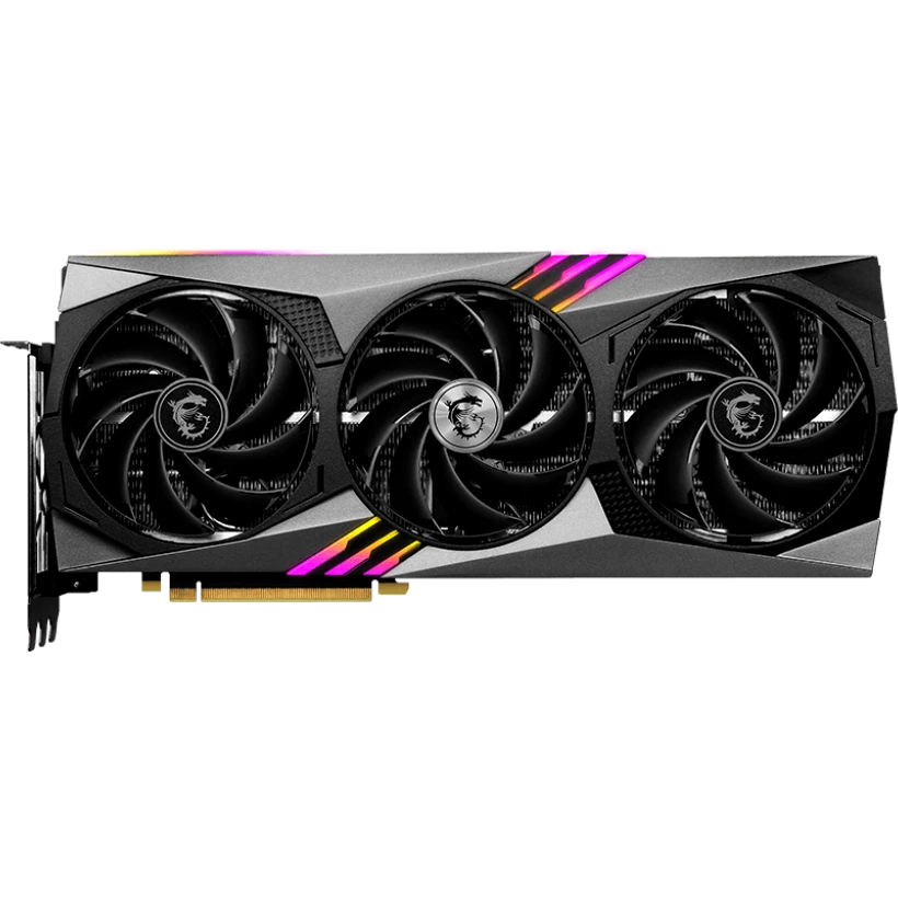 Видеокарта NVIDIA GeForce RTX 4070 Ti MSI 12Gb (RTX 4070 Ti GAMING X TRIO 12G) - фото 2