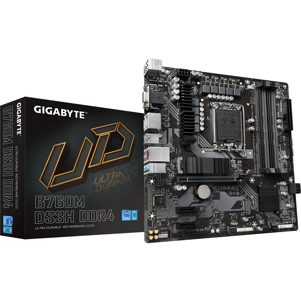 Материнская плата Gigabyte B760M DS3H DDR4 - фото 5