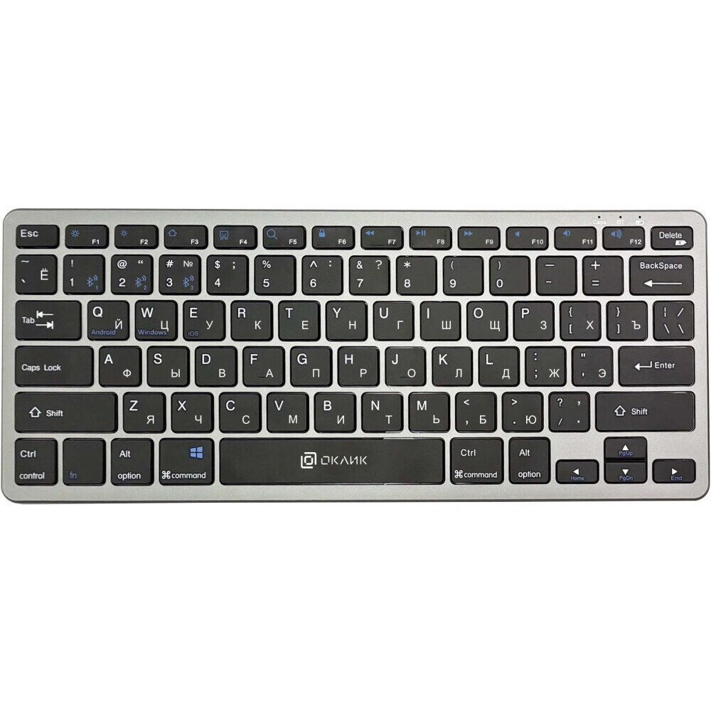 Клавиатура Oklick 835S Black/Grey - 1696467