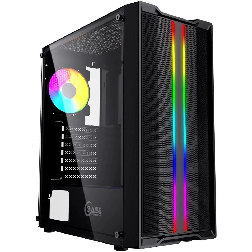 Корпус Powercase Mistral Evo Black: купить в интернет магазине Регард ...