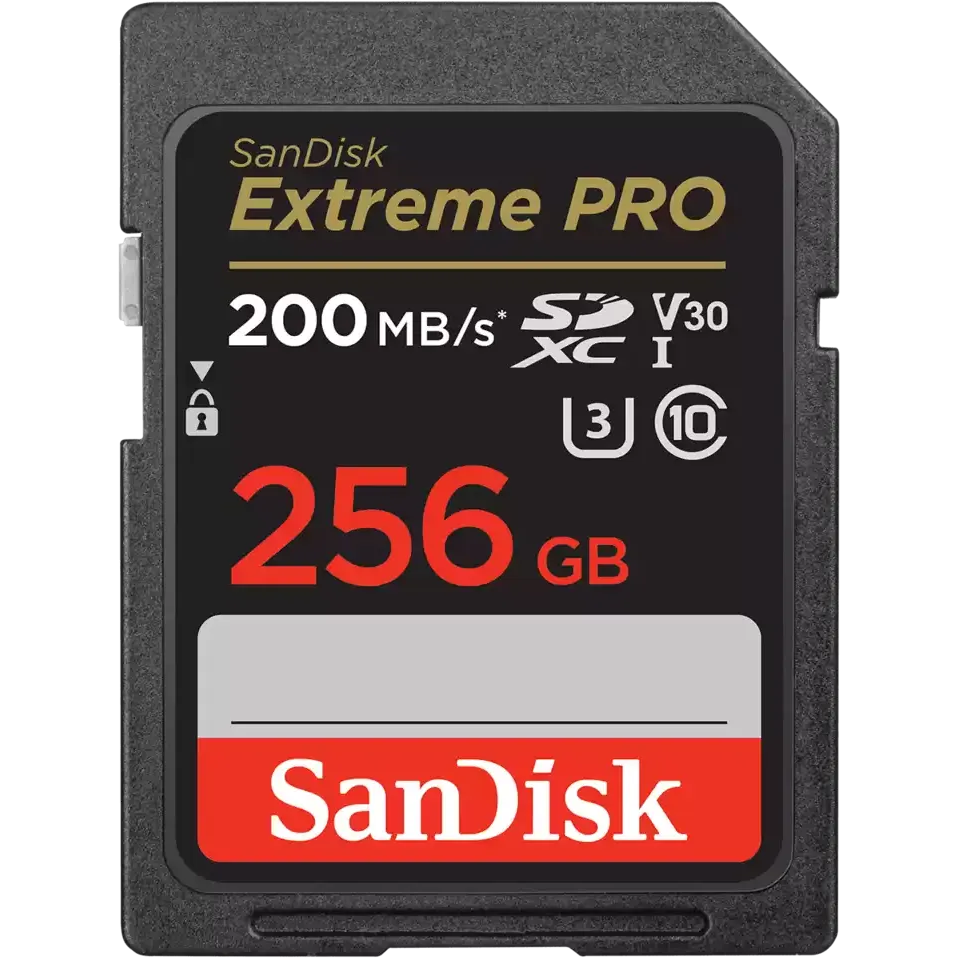 Карта памяти 256GB SD SanDisk Extreme Pro (SDSDXXD-256G-GN4IN)