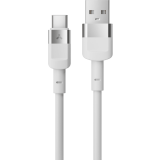 Кабель USB - USB Type-C, 1м, Accesstyle AC30-T100 White