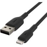 Кабель USB - Lightning, 1м, Belkin CAA001bt1MBK