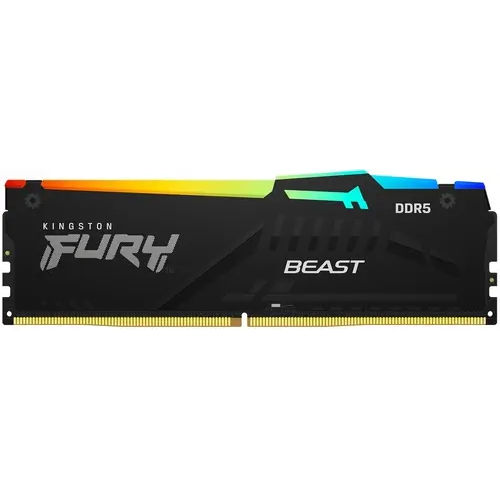 Оперативная память 32Gb DDR5 5200MHz Kingston Fury Beast RGB (KF552C40BBA-32)