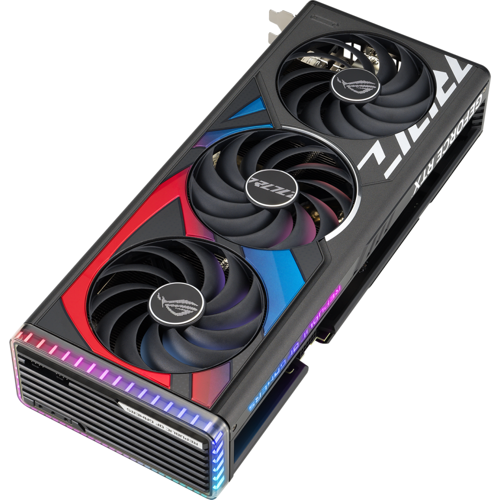 Видеокарта NVIDIA GeForce RTX 4070 Ti ASUS 12Gb (ROG-STRIX-RTX4070TI-12G-GAMING) - фото 4