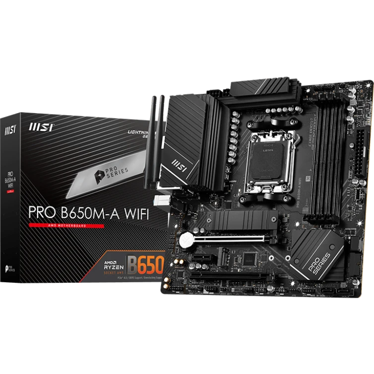 Материнская плата MSI PRO B650M-A WIFI - фото 5