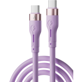 Кабель USB Type-C - USB Type-C, 1м, Accesstyle CC30-S100 Violet