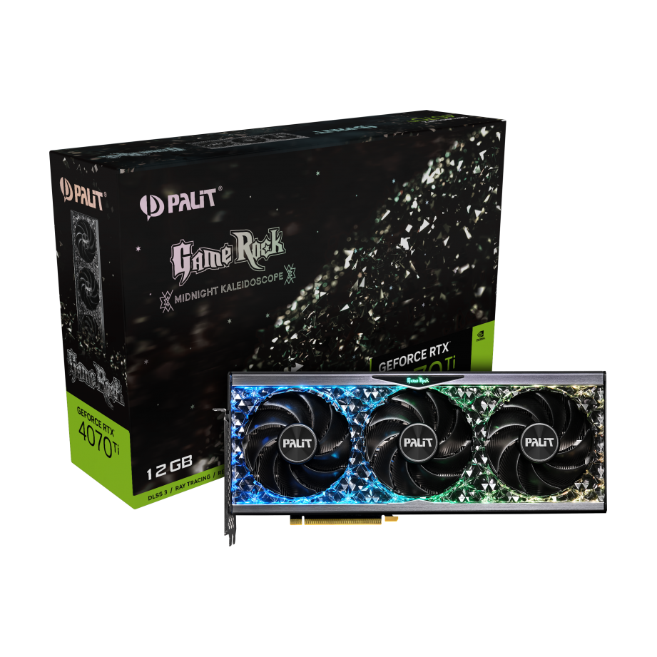 Видеокарта NVIDIA GeForce RTX 4070 Ti Palit GameRock 12Gb (3567) - NED407T019K9-1045G - фото 9