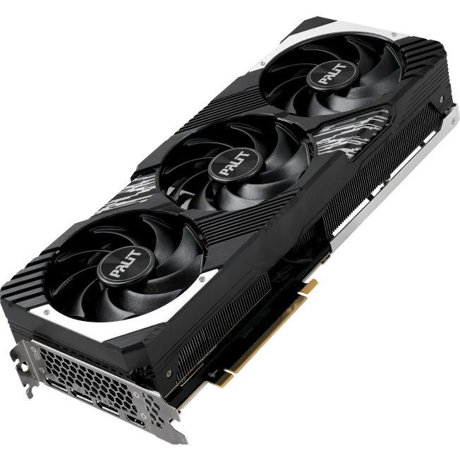 Видеокарта NVIDIA GeForce RTX 4070 Ti Palit GamingPro OC 12Gb (NED407TT19K9-1043A)