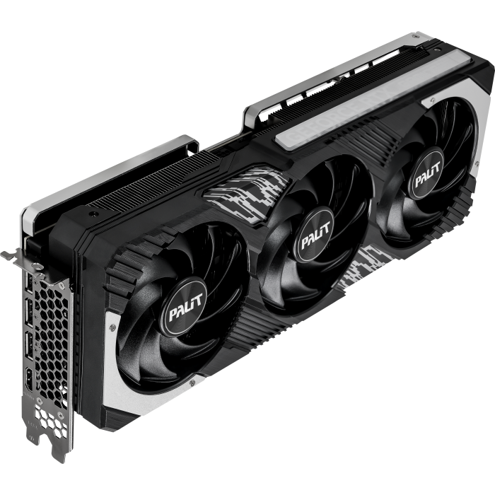 Видеокарта NVIDIA GeForce RTX 4070 Ti Palit GamingPro OC 12Gb (NED407TT19K9-1043A) - фото 3
