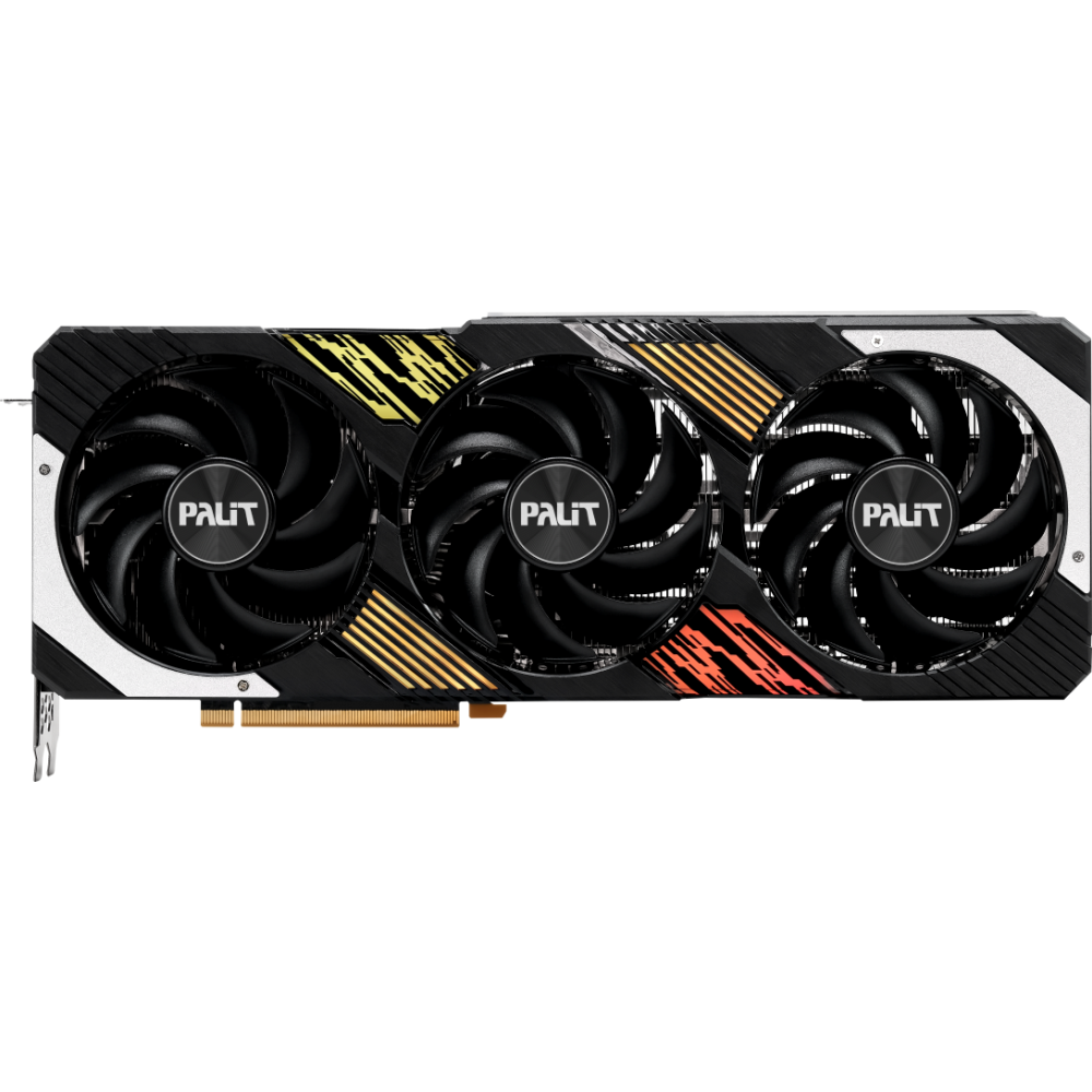Видеокарта NVIDIA GeForce RTX 4070 Ti Palit GamingPro OC 12Gb (NED407TT19K9-1043A) - фото 6