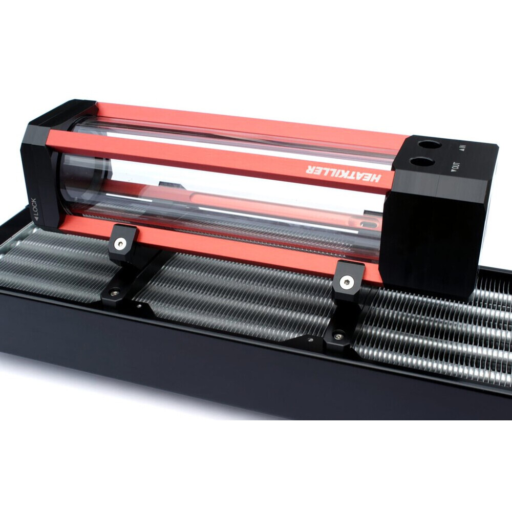 Крепление для резервуара Watercool Heatkiller Tube - 120mm fan adapter (pair) (30233) - фото 2