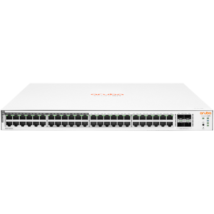 Коммутатор (свитч) HPE JL815A Instant On 1830 48G 24p Class4 PoE 4SFP 370W