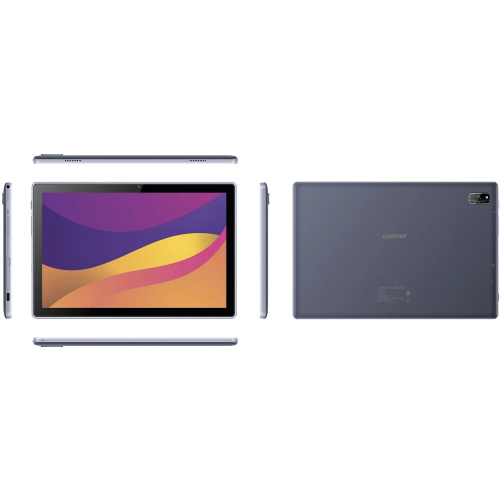 Планшет Digma CITI 1312C 4G Grey - фото 2