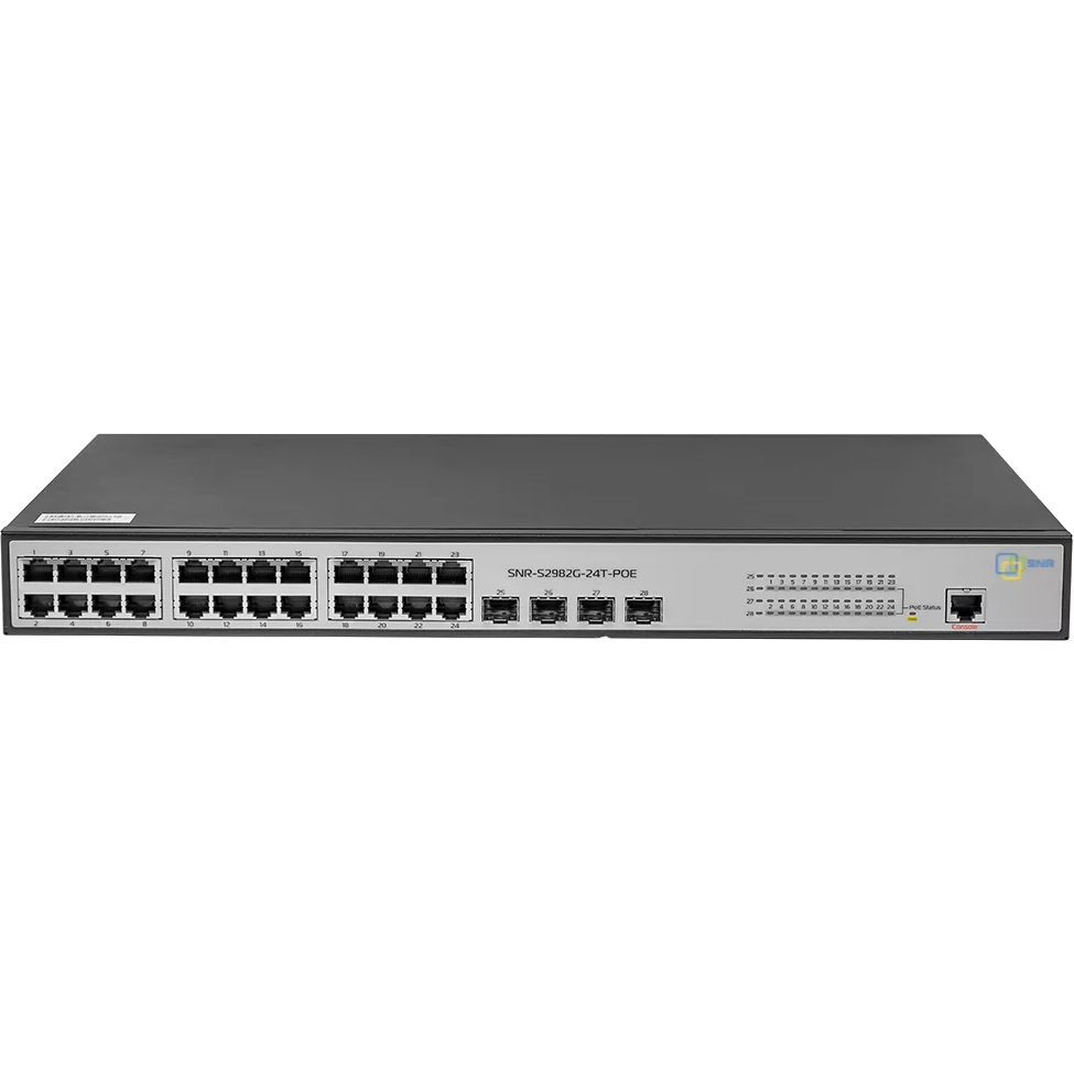 Коммутатор (свитч) SNR SNR-S2982G-24T-POE