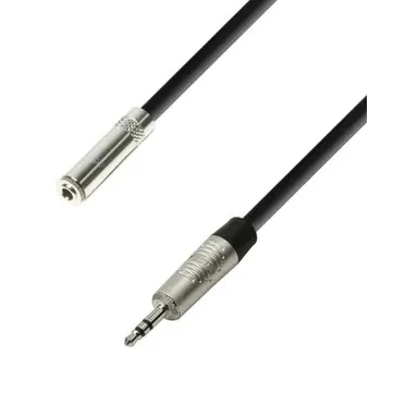 Кабель удлинительный 3.5 Jack (M) - 3.5 Jack (F), 3м, Adam Hall K4BYW0300