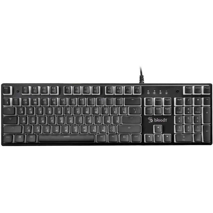 Клавиатура Bloody S510NP Black - фото 3