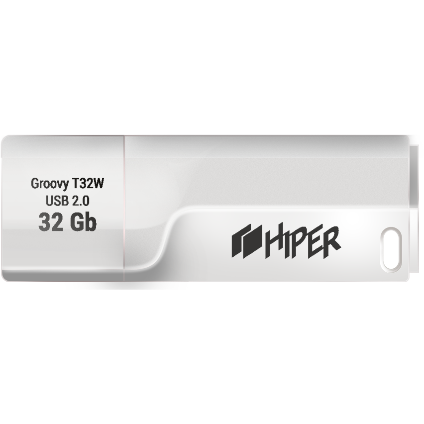 USB Flash накопитель 32Gb HIPER Groovy T32 Black - HI-USB232GBTB