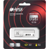 USB Flash накопитель 32Gb HIPER Groovy T32 Black (HI-USB232GBTB)