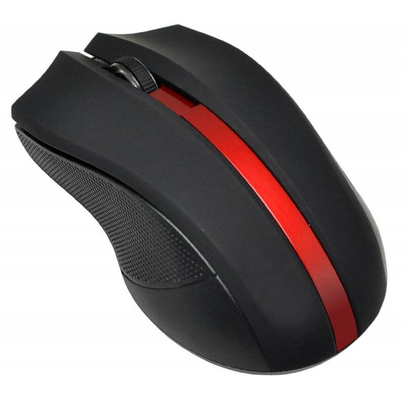 Мышь Oklick 615MW Black/Red