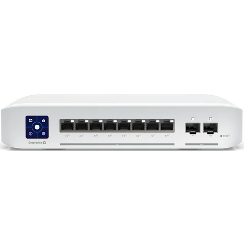 Коммутатор (свитч) Ubiquiti UniFi Switch Enterprise 8 PoE - USW-Enterprise-8-PoE - фото 3
