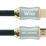 Кабель HDMI - HDMI, 1м, Wize WAVC-HDMI8K-1M