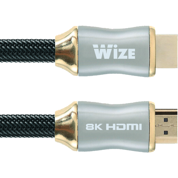 Кабель HDMI - HDMI, 3м, Wize WAVC-HDMI8K-3M