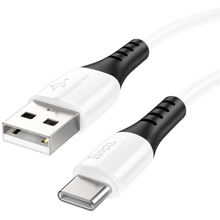 Кабель USB - USB Type-C, 1м, HOCO X82 White (HC-68582) - 6931474768582