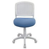 Детское кресло Бюрократ CH-296NX White/Blue (CH-W296NX/26-24)