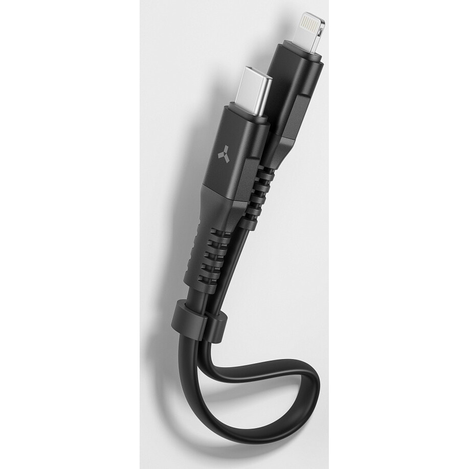 Кабель USB Type-C - Lightning, 0.3м, Accesstyle CL30-TF30 Black