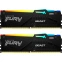 Оперативная память 64GB DDR5 6000MHz Kingston Fury Beast RGB (KF560C40BBAK2-64) (2x32GB KIT) - фото 2