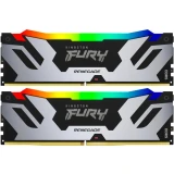 Оперативная память 32Gb DDR5 7200MHz Kingston Fury Renegade Silver RGB (KF572C38RSAK2-32) (2x16Gb KIT)