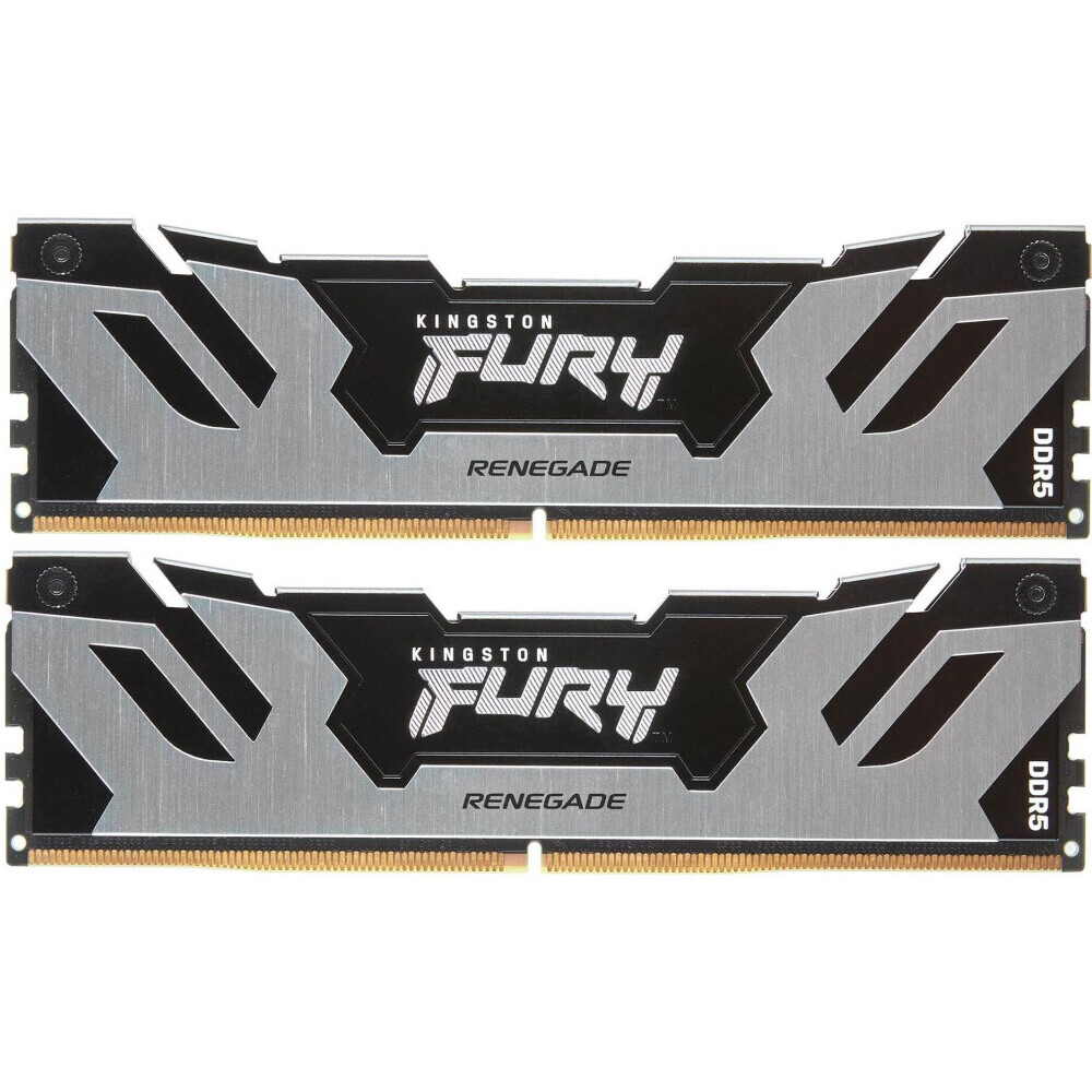 Оперативная память 32GB DDR5 7200MHz Kingston Fury Renegade Silver (KF572C38RSK2-32) (2x16GB KIT)