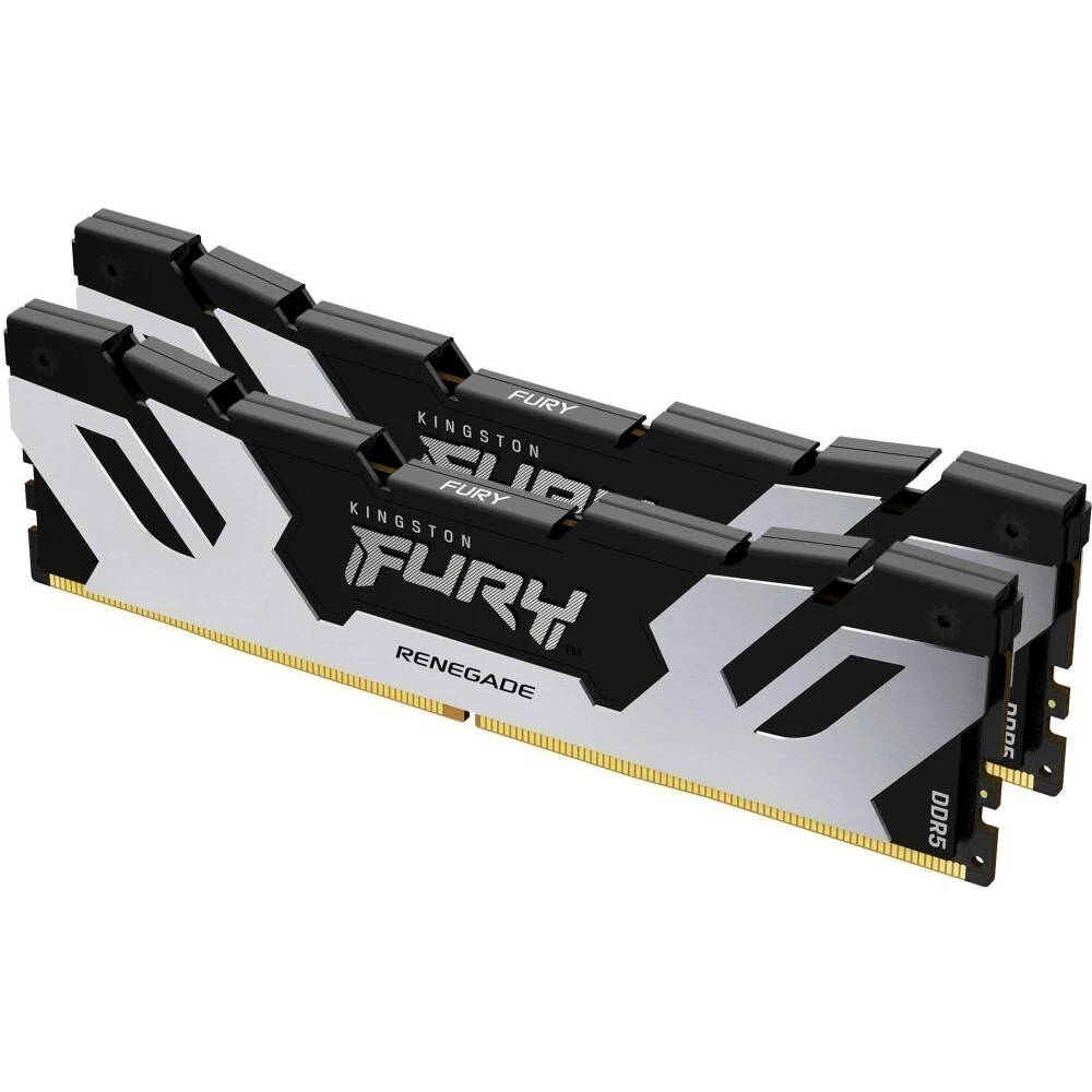 Оперативная память 32Gb DDR5 7200MHz Kingston Fury Renegade Silver (KF572C38RSK2-32) (2x16Gb KIT) - фото 2