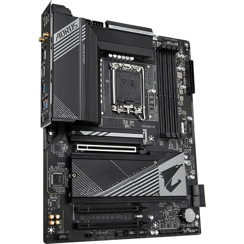 Материнская плата Gigabyte B760 AORUS ELITE AX - фото 2