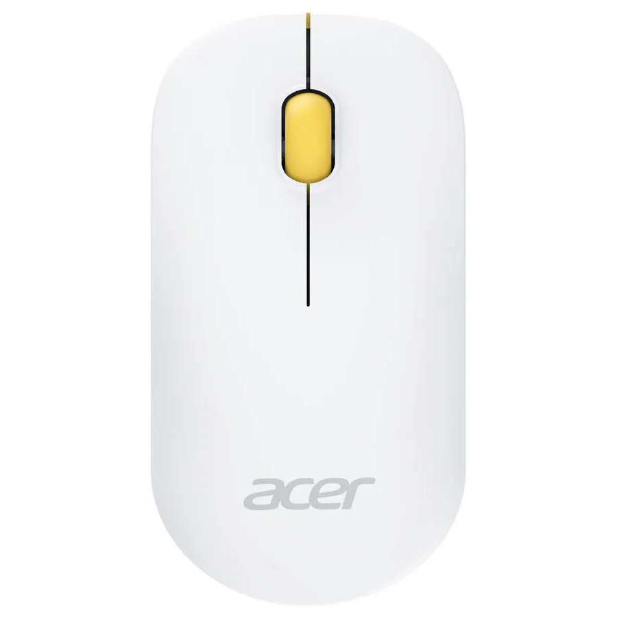 Мышь Acer OMR200 White/Yellow - ZL.MCEEE.020