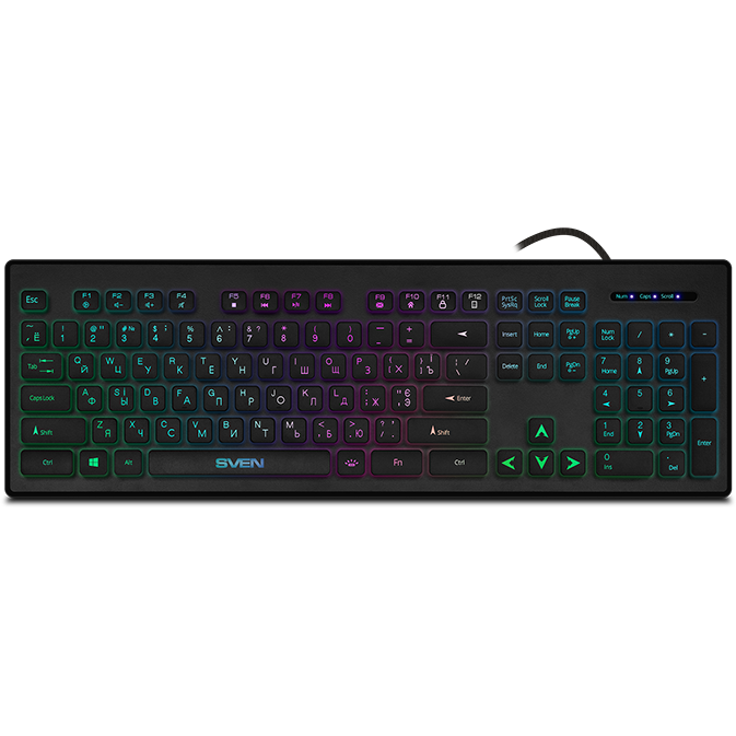 Клавиатура Sven KB-C7500EL Black - SV-020804