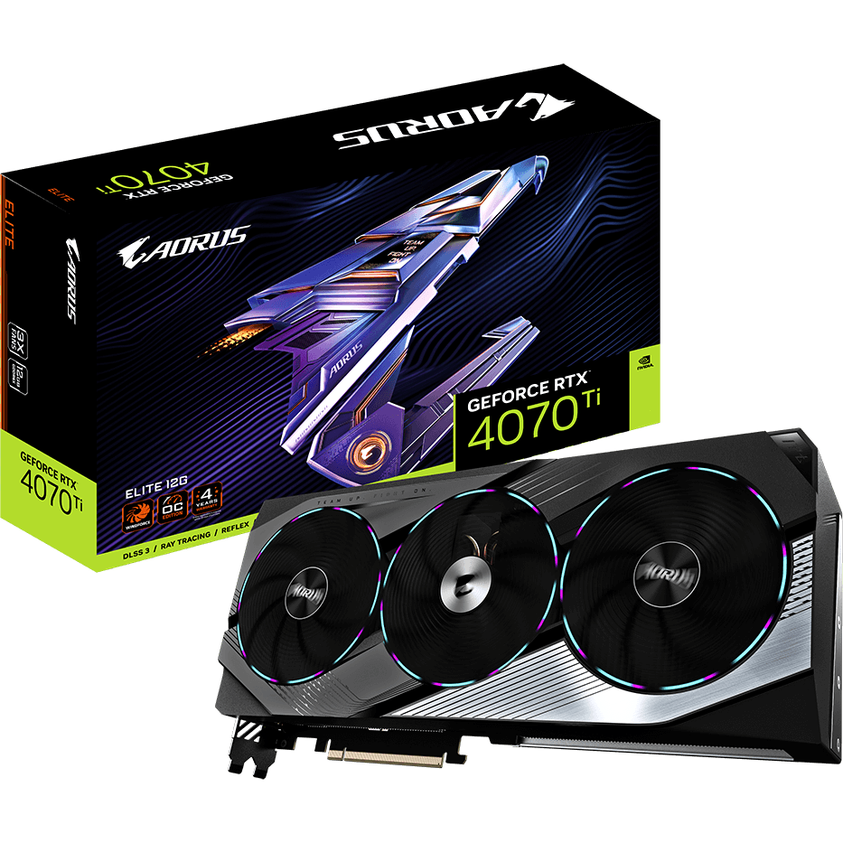 Видеокарта NVIDIA GeForce RTX 4070 Ti Gigabyte 12Gb (GV-N407TAORUS E-12GD) - фото 9