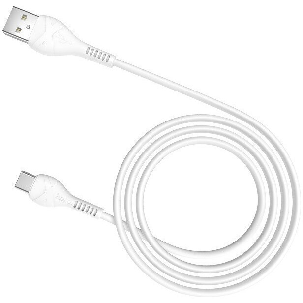 Кабель USB - USB Type-C, 1м, HOCO X37 White (HC-10512) - фото 3