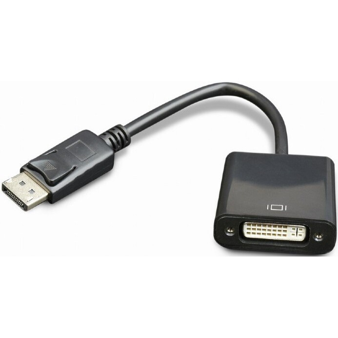 Переходник DisplayPort (M) - DVI (F), Gembird A-DPM-DVIF-002