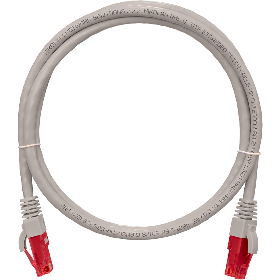 Патч-корд NIKOMAX NMC-PC4UA55B-015-C-GY, 1.5м