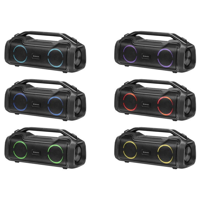 Портативная акустика Defender Beatbox 50 Black - 65950 - фото 2