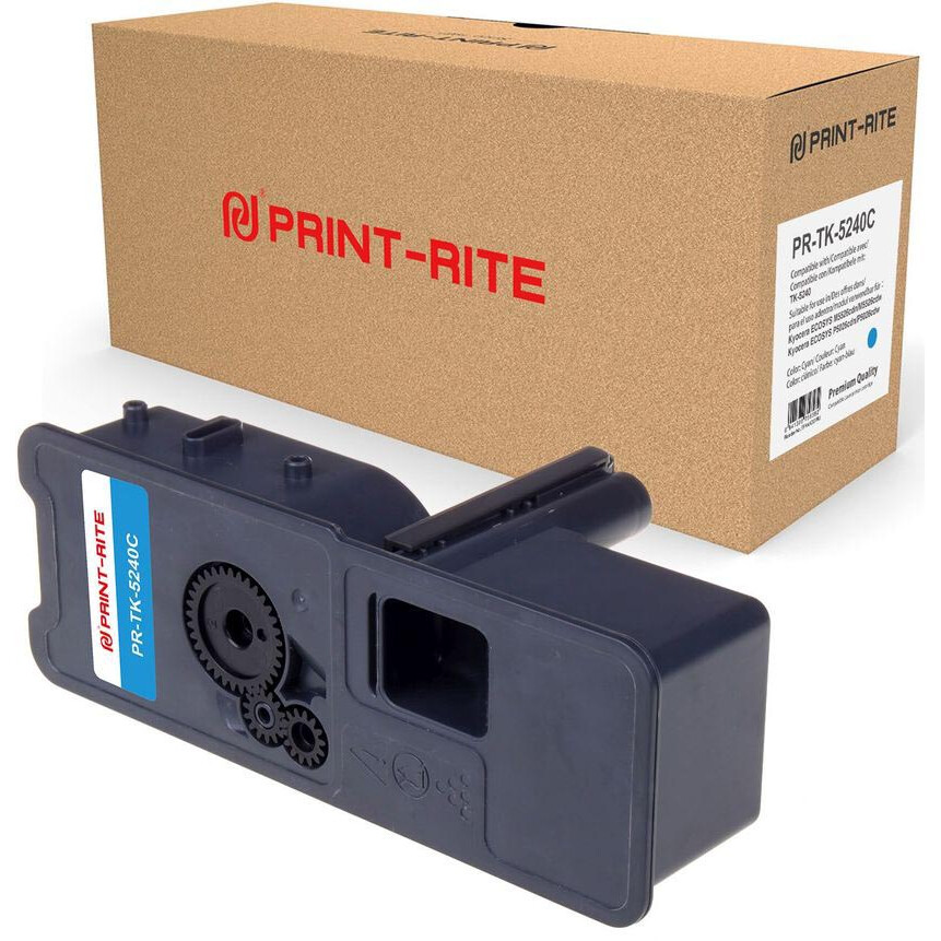 Картридж Print-Rite PR-TK-5240C Cyan