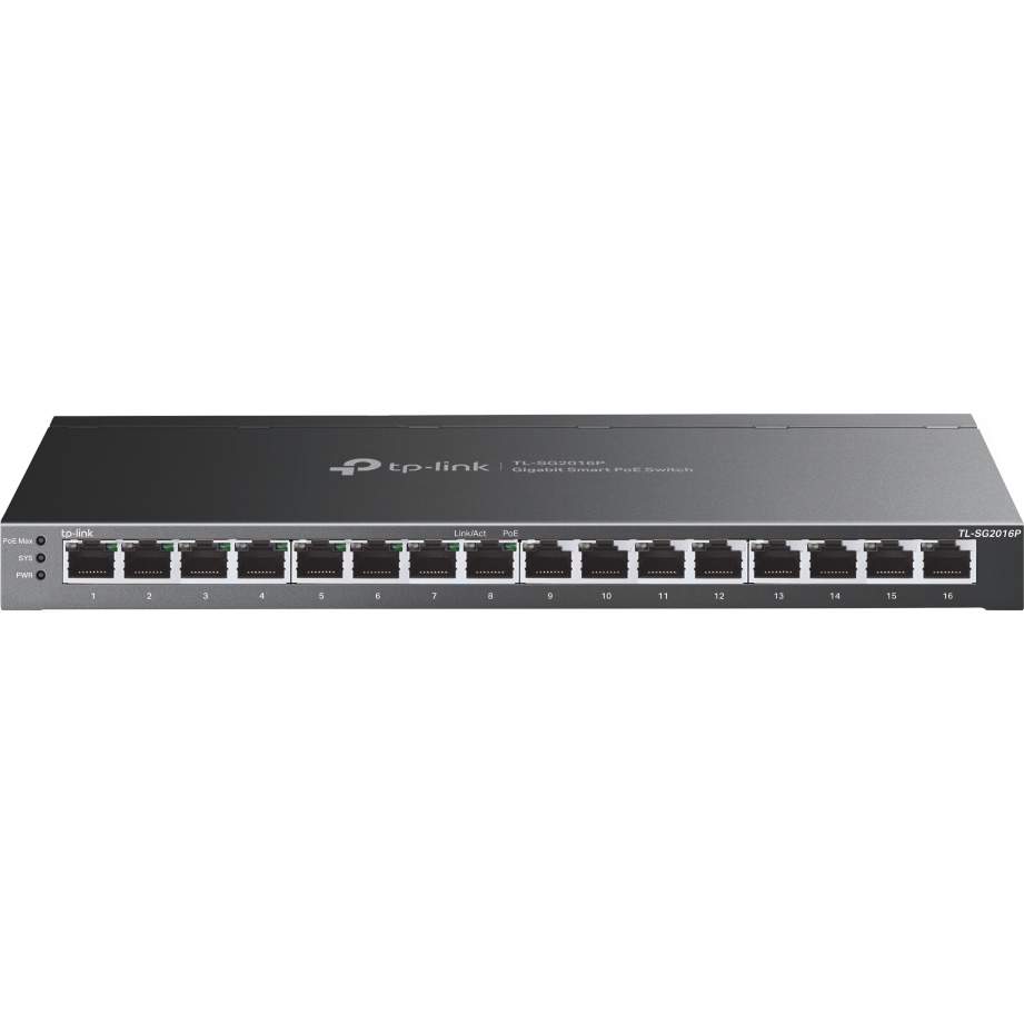 Коммутатор (свитч) TP-Link TL-SG2016P