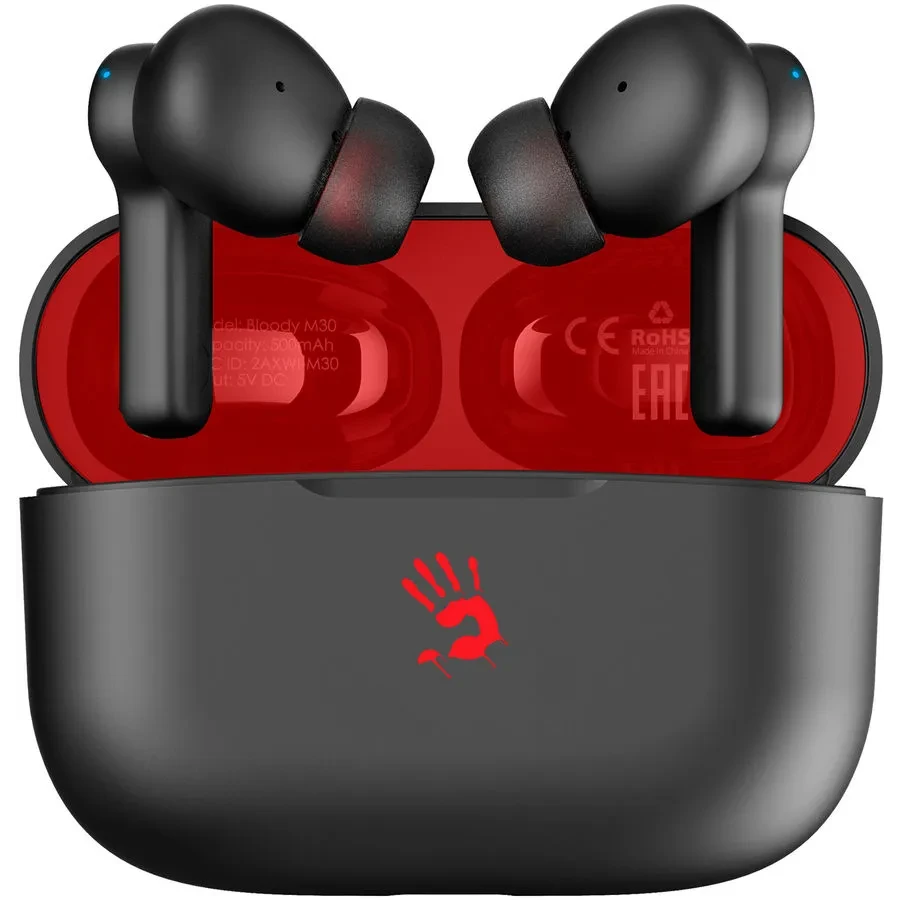 Гарнитура Bloody M30 Black/Red - фото 2