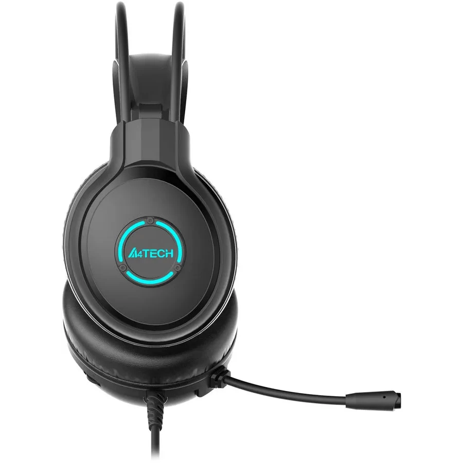 Гарнитура A4Tech Fstyler FH300U Black - FH300U BLACK - фото 2