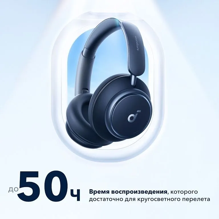 Гарнитура Anker Soundcore Space Q45 Blue - A3040G31 - фото 3