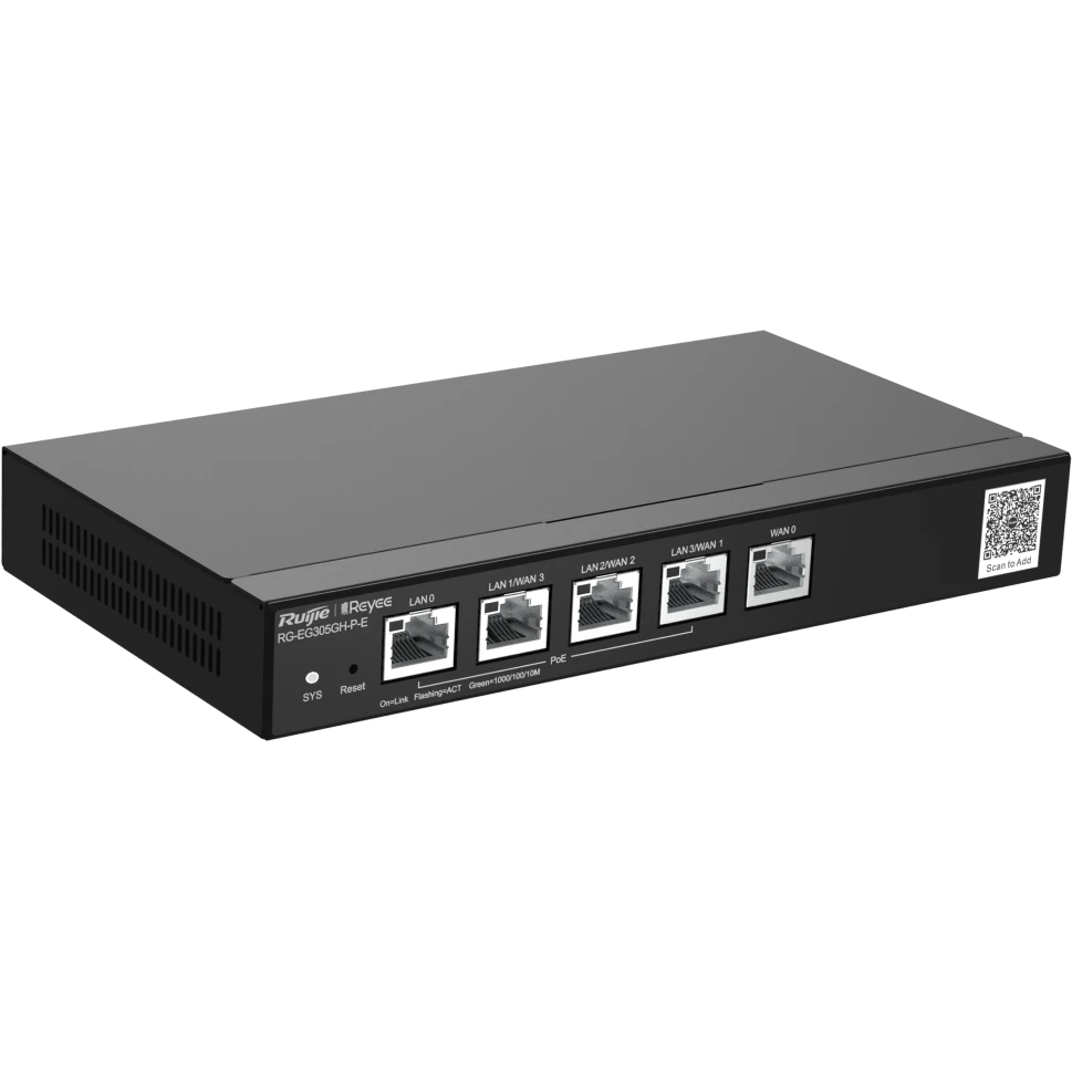 Маршрутизатор (роутер) Ruijie Reyee RG-EG305GH-P-E - фото 2