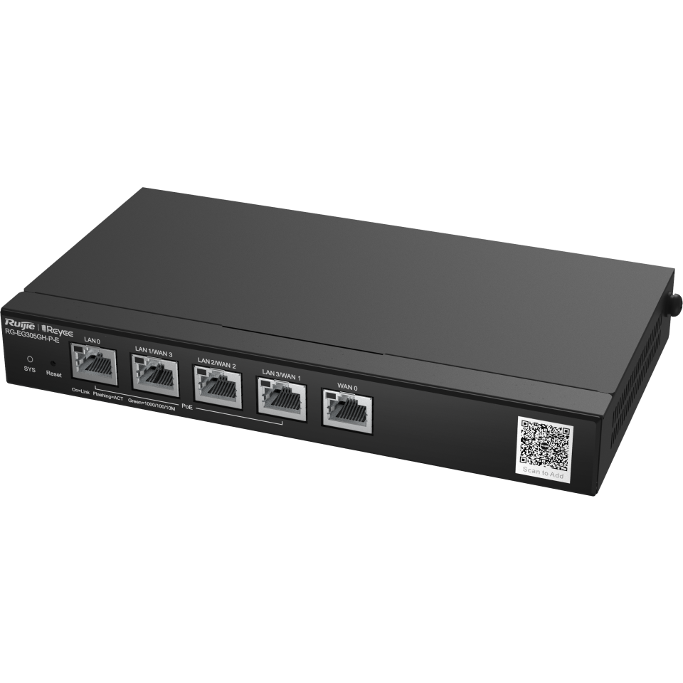 Маршрутизатор (роутер) Ruijie Reyee RG-EG305GH-P-E - фото 3